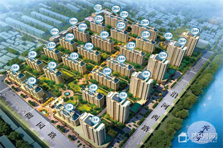 嘉和中央公馆3室2厅2卫98万131m2精装修出售